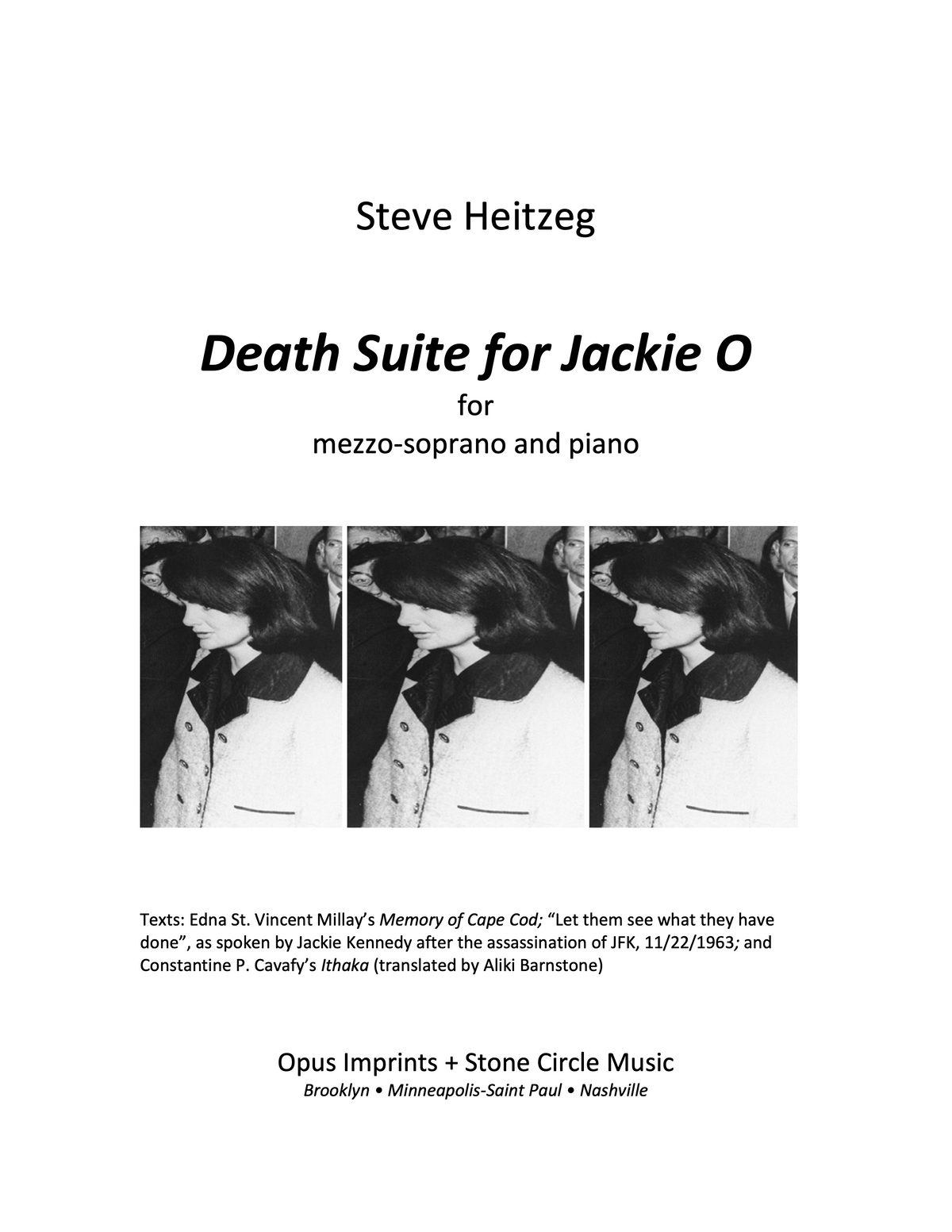 Death Suite for Jackie O – Steve Heitzeg