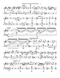 Fantasia for Viola and Bass on Themes by Marin Marais –  John Tartaglia
