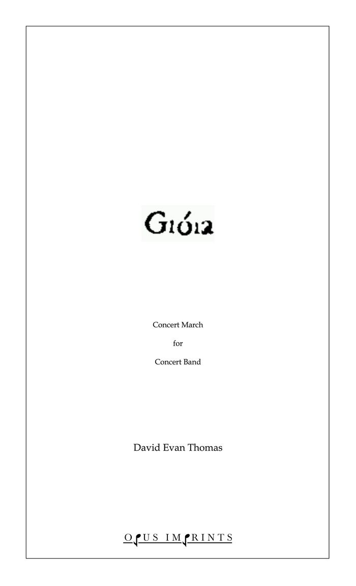 Gioia - David Evan Thomas