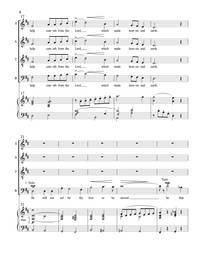 I Will Lift Up Mine Eyes (Psalm 121) –  David Evan Thomas