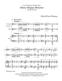 Many Happy Returns –  David Evan Thomas