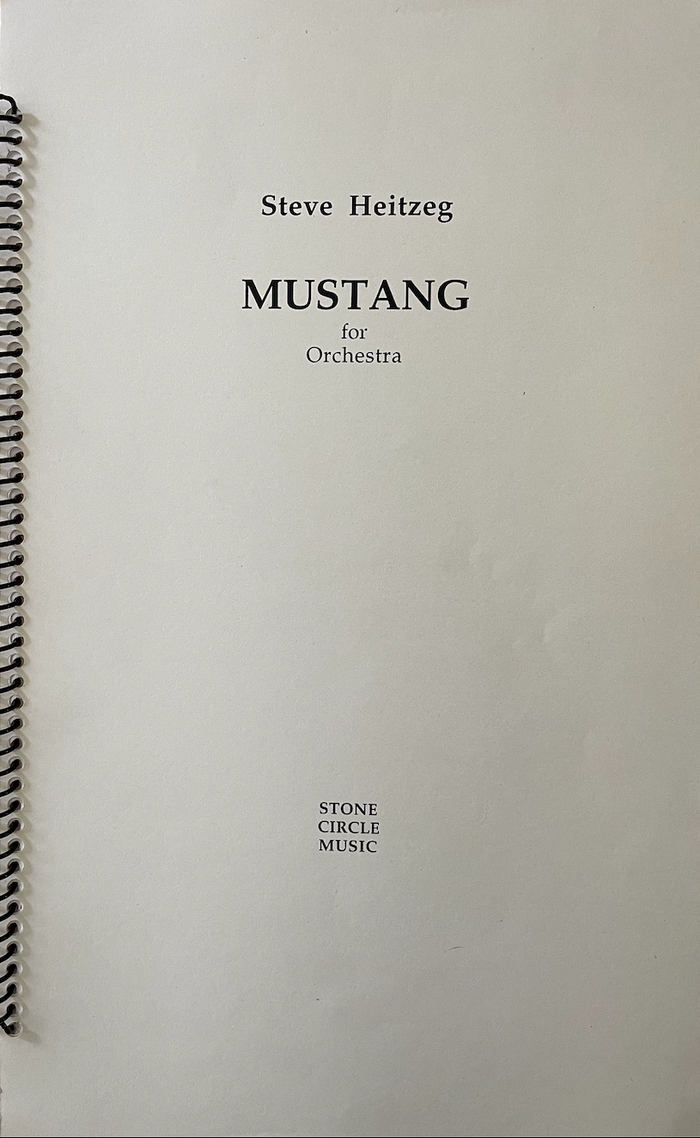 Mustang (in tribute to wild horses and burros) – Steve Heitzeg