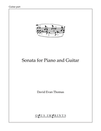 Sonata for Piano and Guitar –  David Evan Thomas