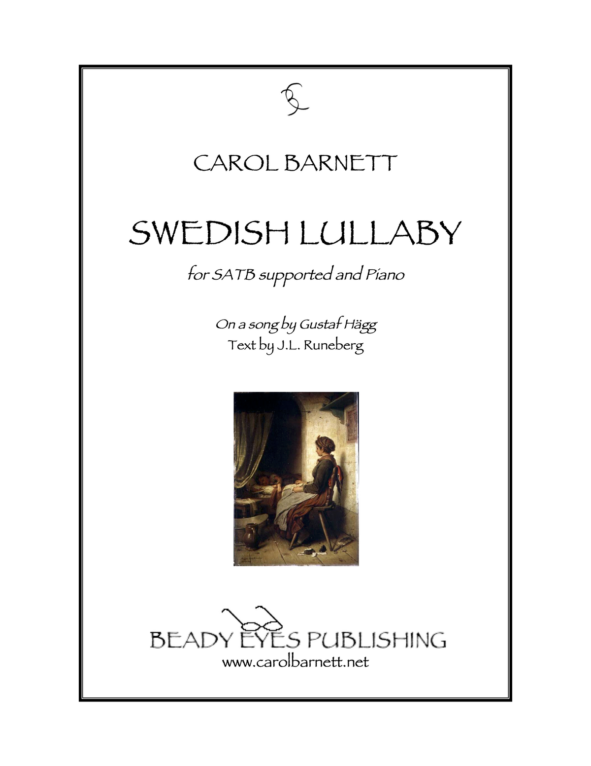 Swedish Lullaby – arranged by Carol Barnett