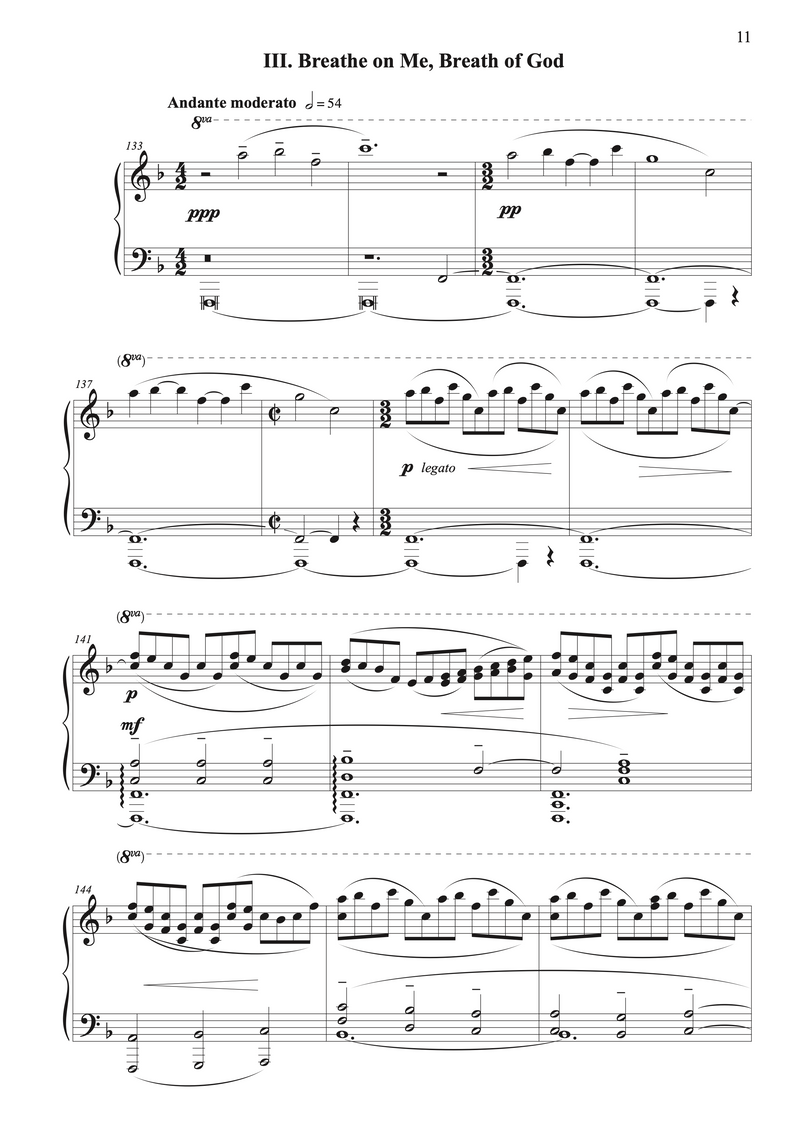 Three Chorales for Piano Solo – Raphael Fusco