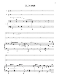 Trio for Clarinet, Violin, and Piano - Paul Schoenfeld