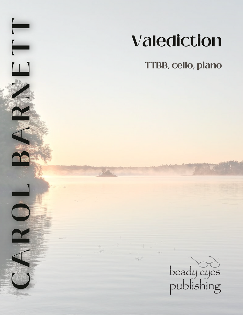 Valediction –  Carol Barnett