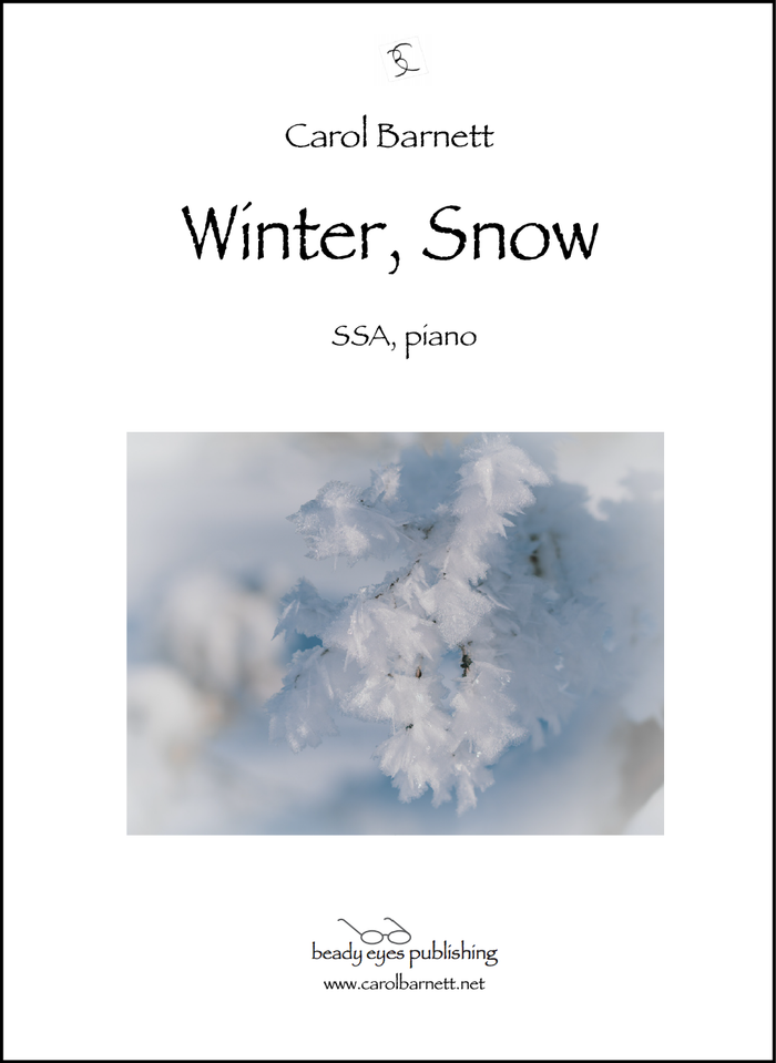 Winter, Snow – Carol Barnett