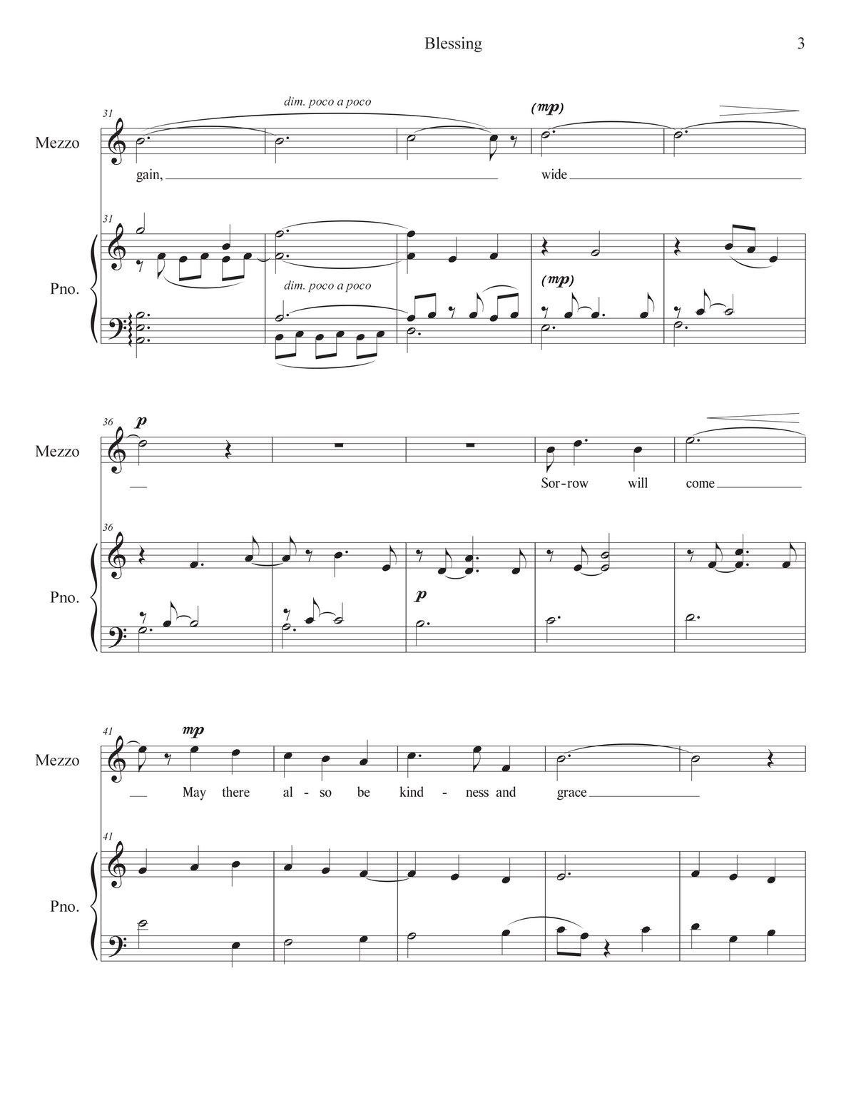 Blessing – Carol Barnett
