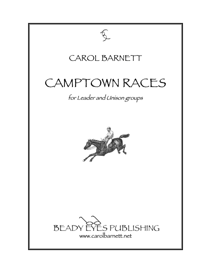 Camptown Races – arrg. Carol Barnett