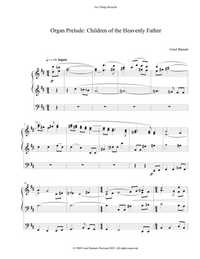 Organ Prelude - Children of the Heavenly Father – Carol Barnett