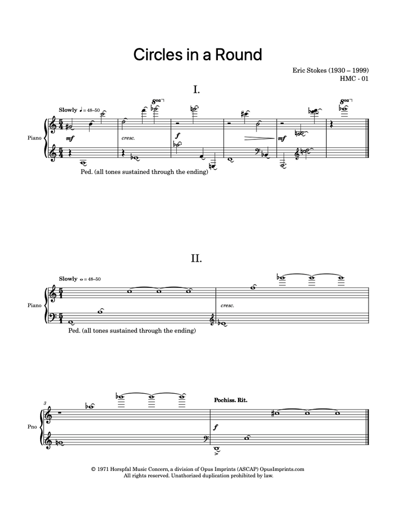 Circles in a Round – Eric Stokes
