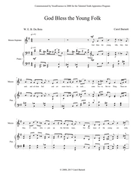 God Bless the Young Folk (duet) – Carol Barnett