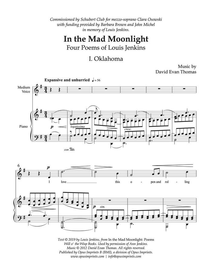 In the Mad Moonlight - David Evan Thomas