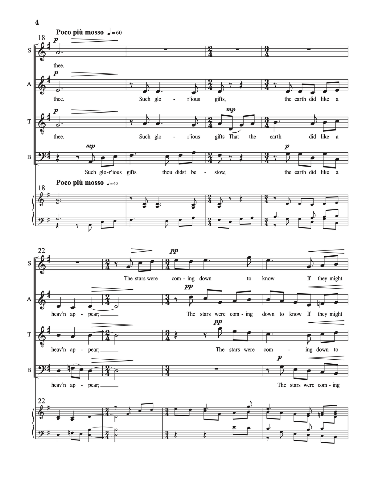 Listen, Sweet Dove – David Evan Thomas