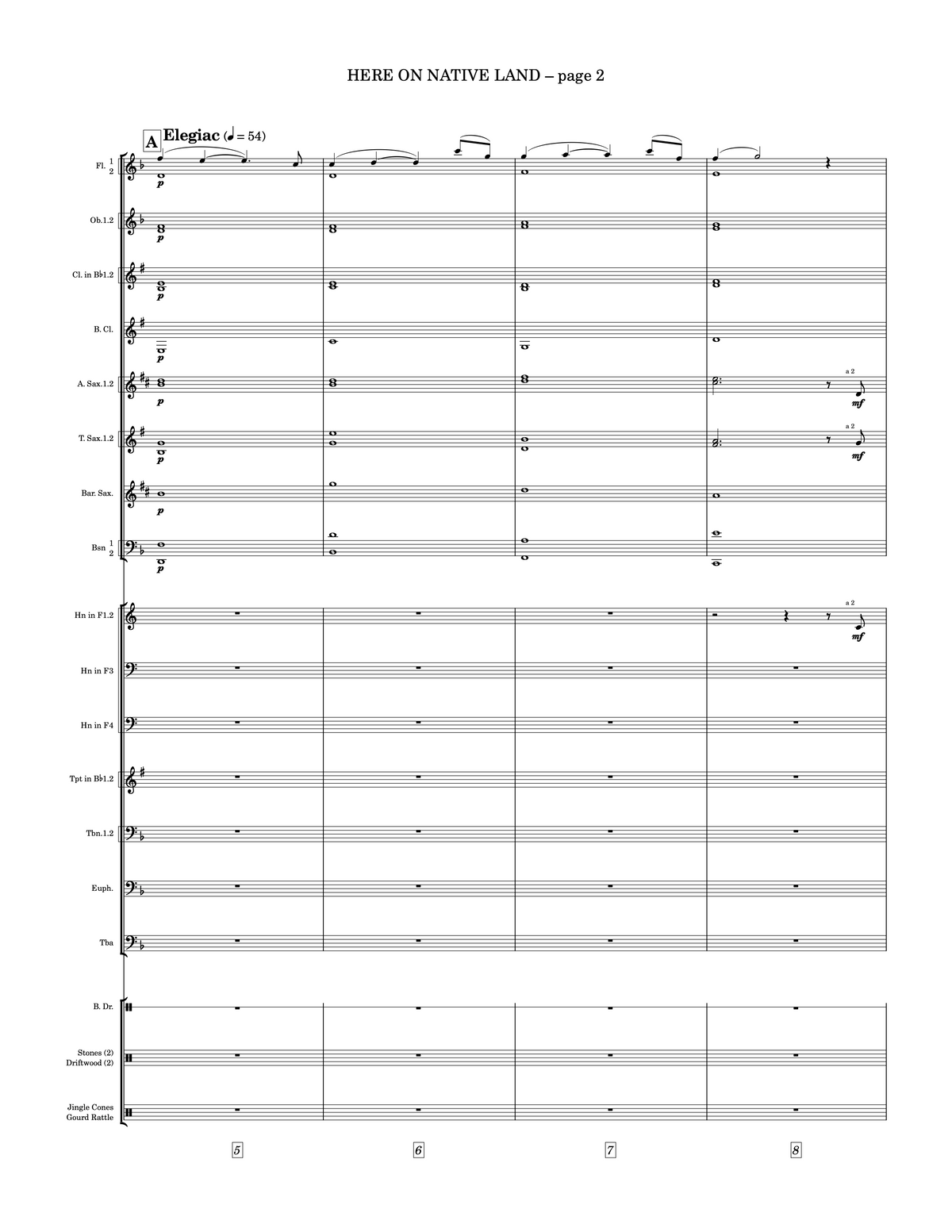 Here on Native Land for Concert Band – Steve Heitzeg