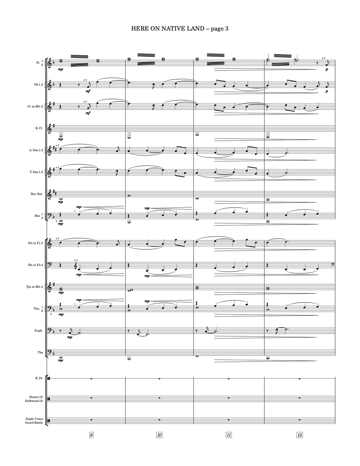 Here on Native Land for Concert Band – Steve Heitzeg