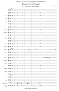 Postcards from Portugal – for concert band – Carol Barnett