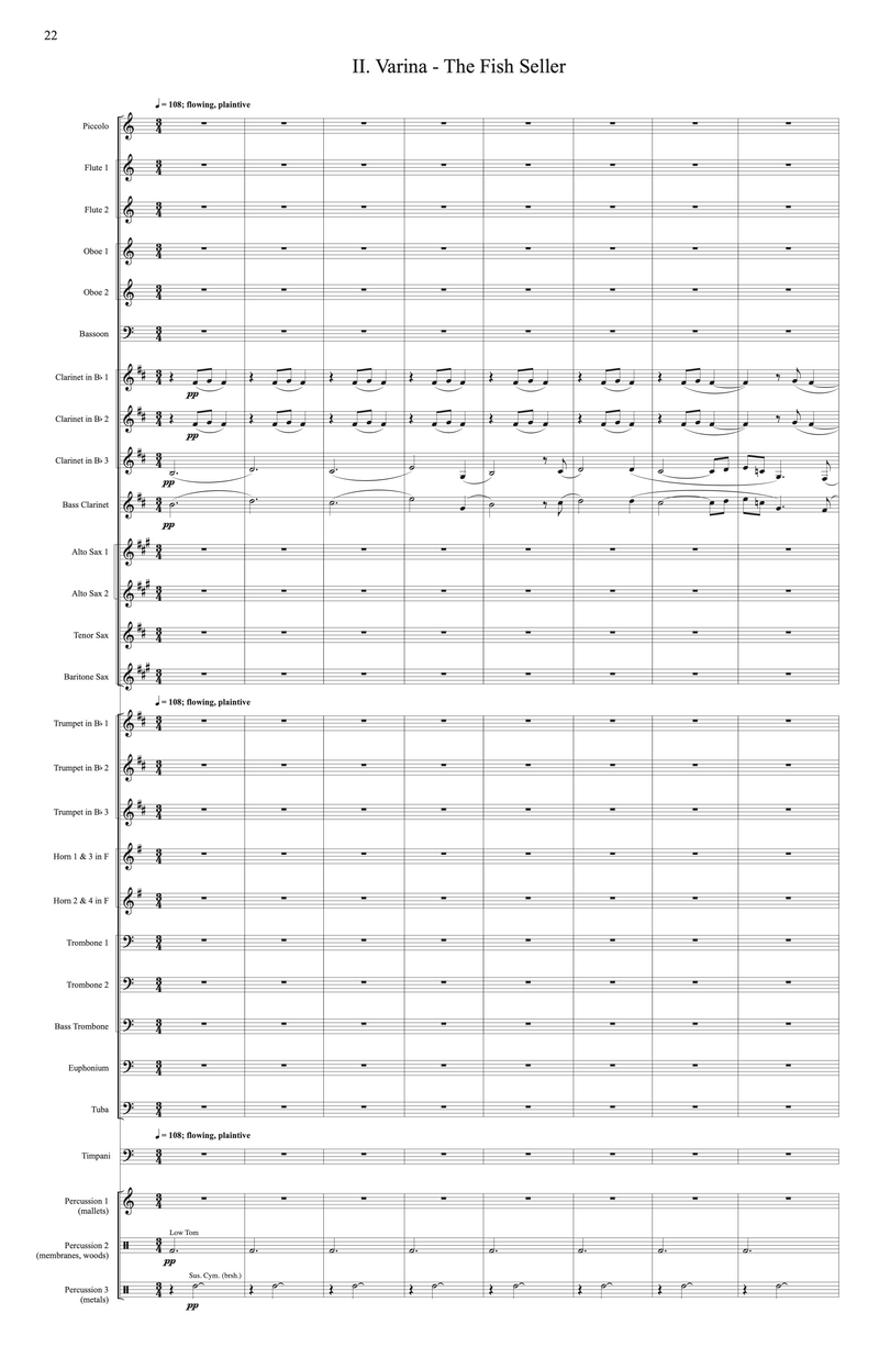 Postcards from Portugal – for concert band – Carol Barnett