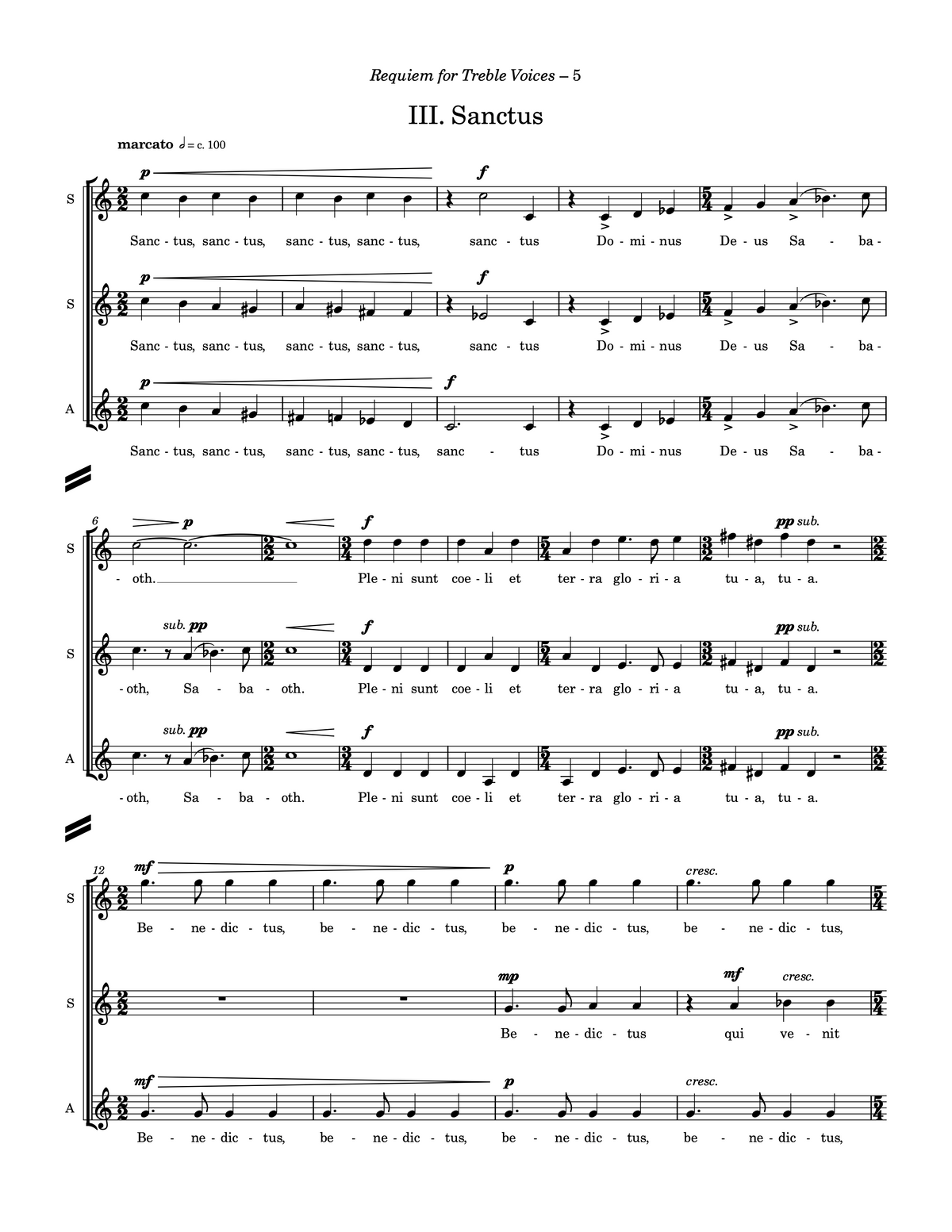 Requiem for Treble Voices –  Carol Barnett