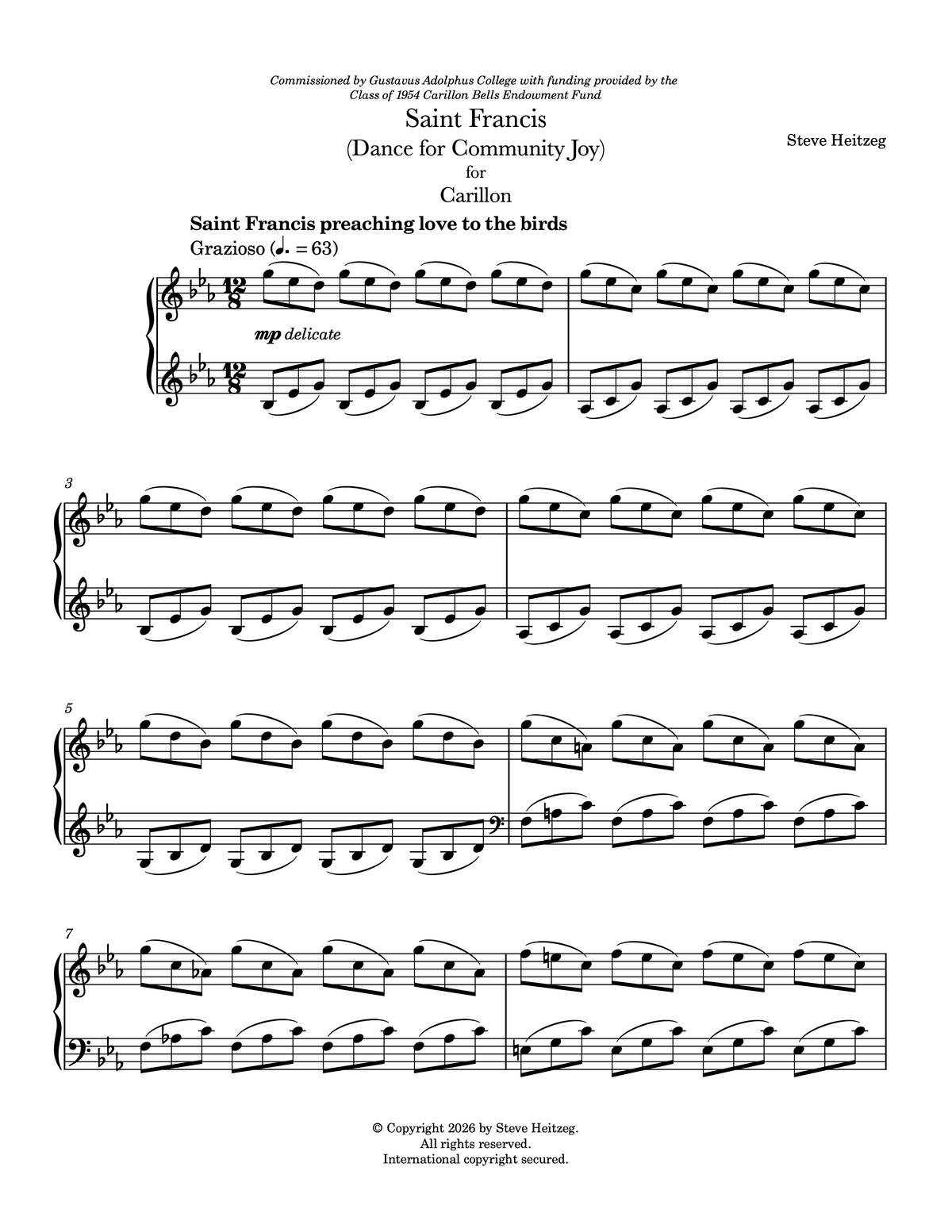 Saint Francis (Dance for Community Joy) – Steve Heitzeg
