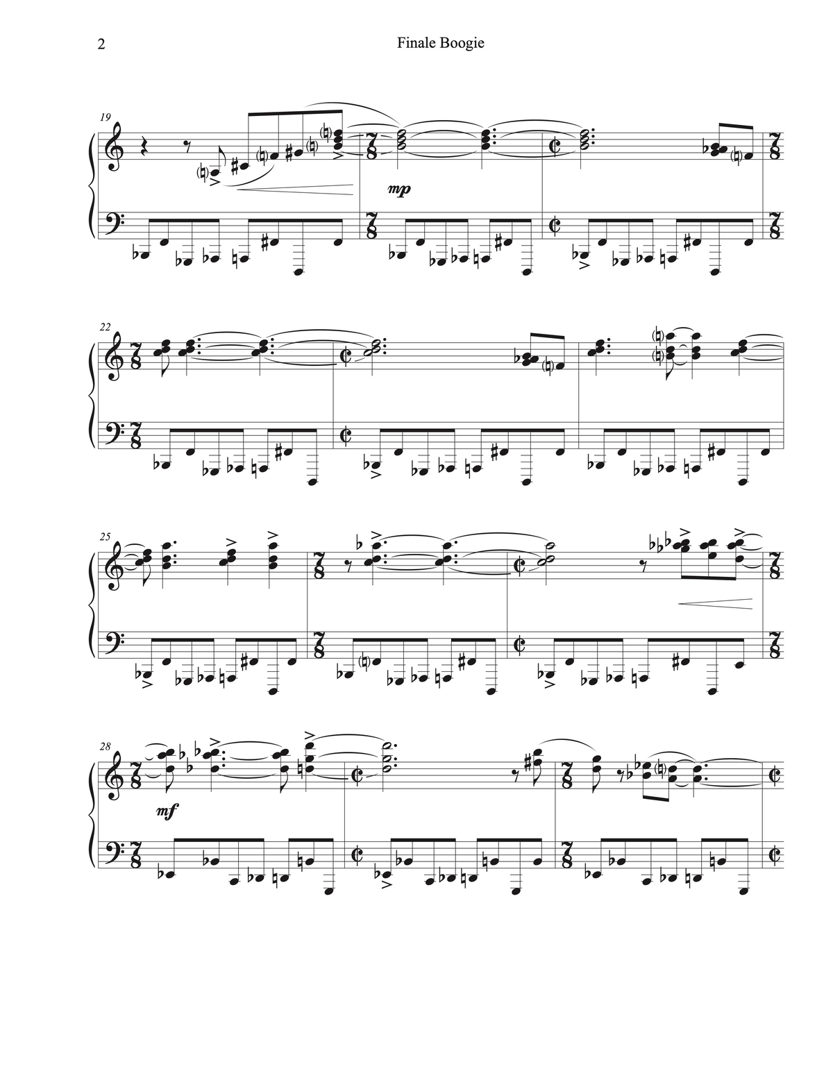 Final Boogie from Syncopated Lady – Carol Barnett