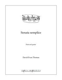 Sonata semplice –  David Evan Thomas