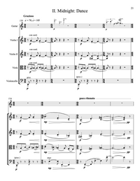 Toward Light: Quintet for Guitar and String Quartet – Daniel Strong Godfrey